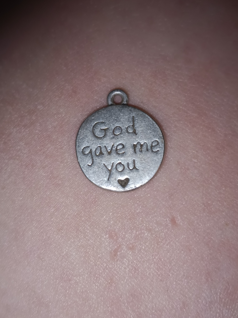 James Avery Charm 'God Gave Me You'